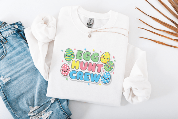 Egg Hunt Crew Easter SVG Cute Kawaii: A Design Deep Dive