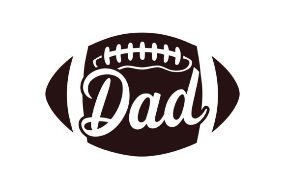 Football Dad Silhouette Graphic Design: A Designer's Asset