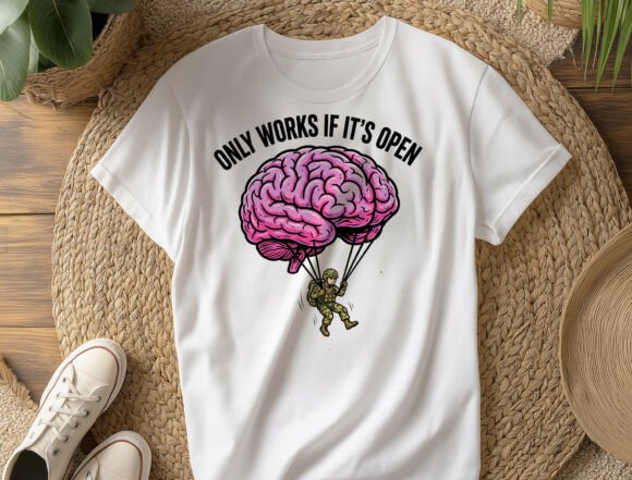 Open Minded Brain PNG: A Fresh Take on Mental Health Awareness