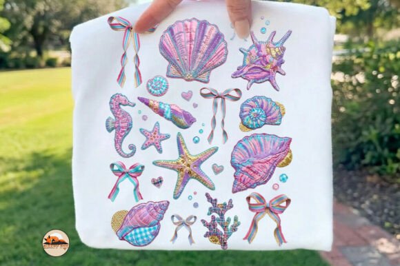 Styling Your Summer Projects with Coquette Seashell PNG