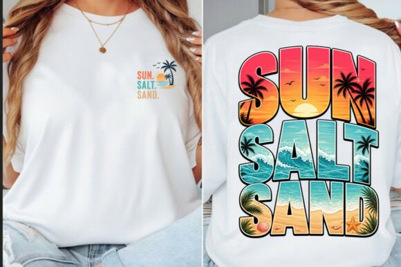 Sun Salt Sand Summer Png: Capturing Effortless Summer Vibes