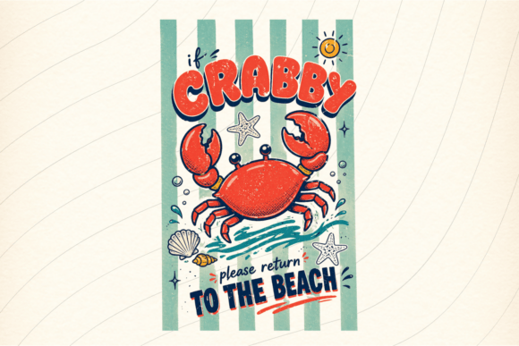 Unlocking the Playful Spirit of Funny Crab Quote Coastal Summer PNG